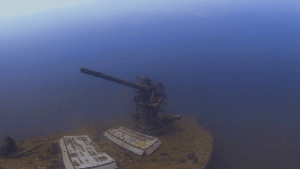 Sunken Warship: Forward Gun's Silent Watch