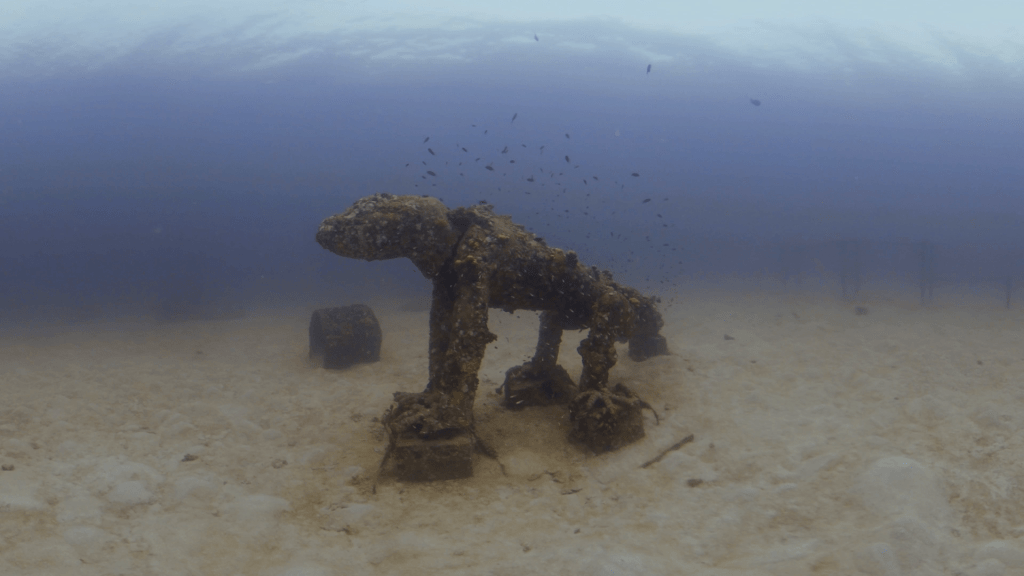 Dog Sculpture Reef Habitat